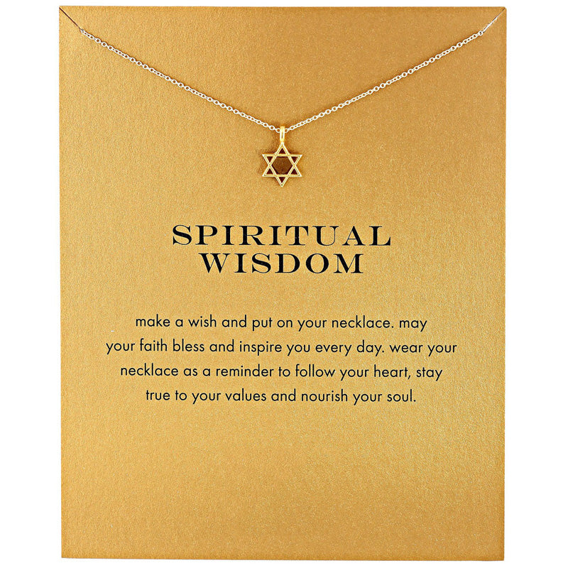 Choker Necklaces Spiritual Wisdom Gift Card - Edobruce1989